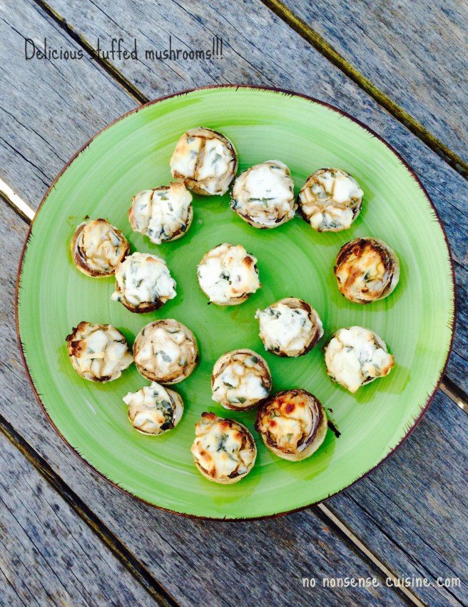Mushrooms in the oven