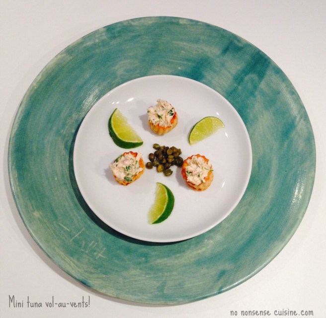 Mini tuna vol-au-vent